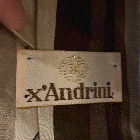 x’Andrini Men’s Necktie NEW - Picture 4 of 4